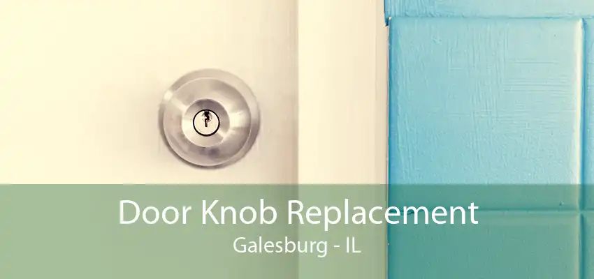 Door Knob Replacement Galesburg - IL
