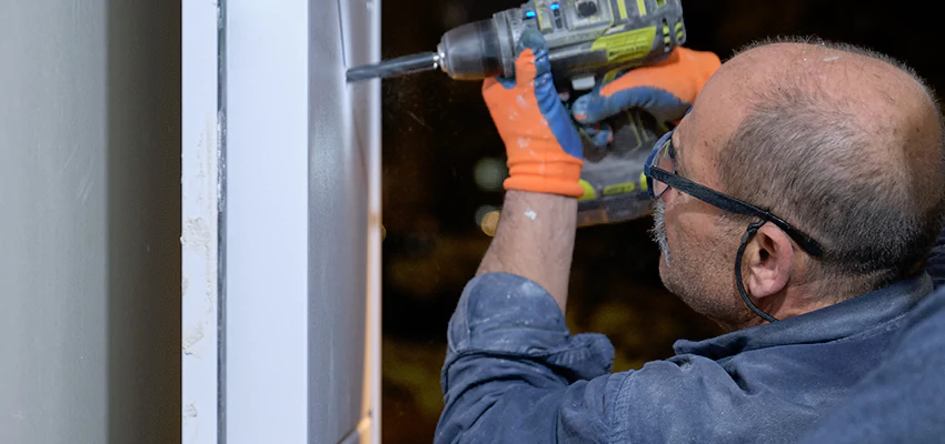 Rim Peephole Cam Installation in Galesburg, Illinois
